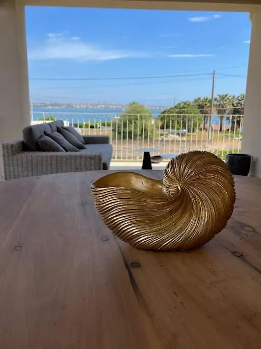 סירקוזה 5E Villa Charme-Sea And Ortigia View-Whirlpool Roof Terrace איטליה